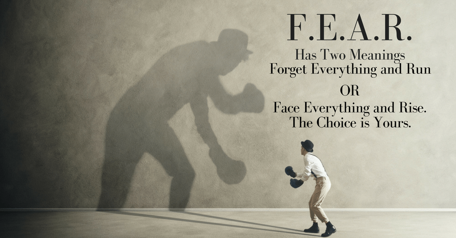 Fear Has Two Meanings Lakewood CO Healthy Lifestyle